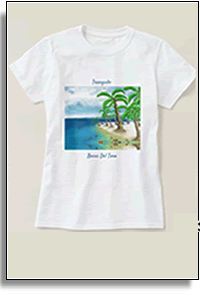 Tranqilo – Cute Tropical Beach T-shirt